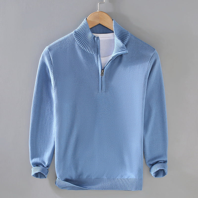 Milo | Sweater with Half-zip