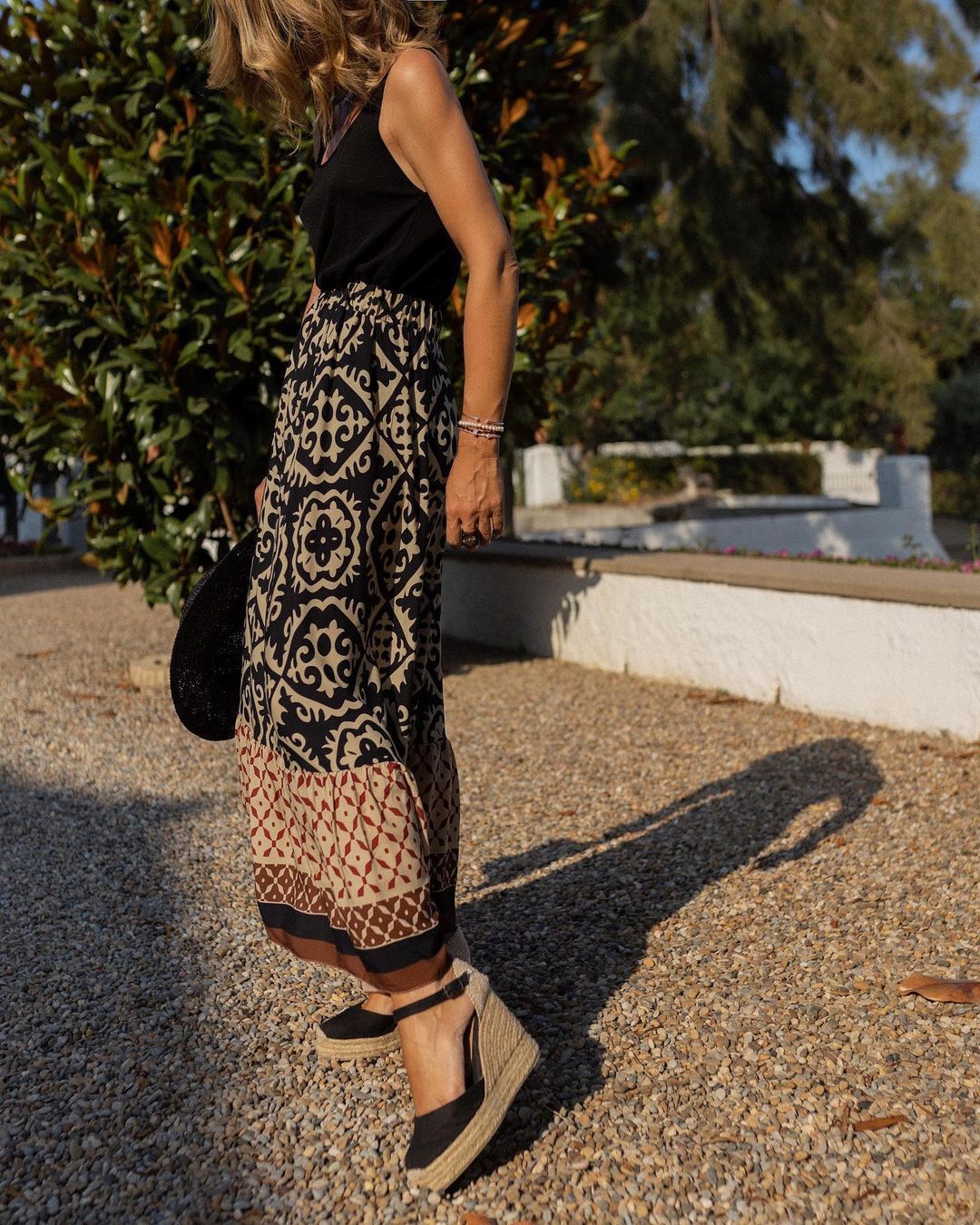 Sutton | Hily boho long skirt