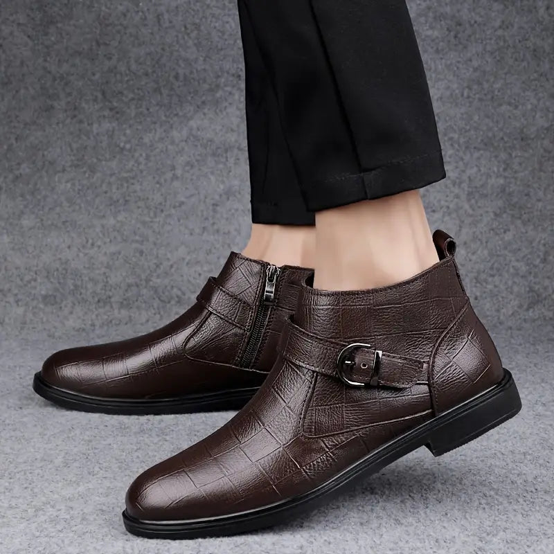 Erick | Leather ranger boots