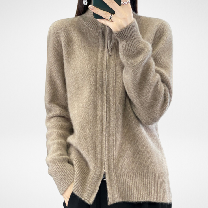 Scarlett | Cardigan with Zipper