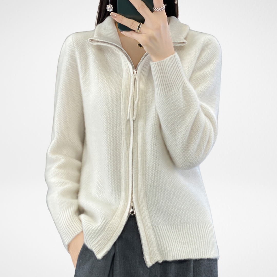 Scarlett | Cardigan with Zipper