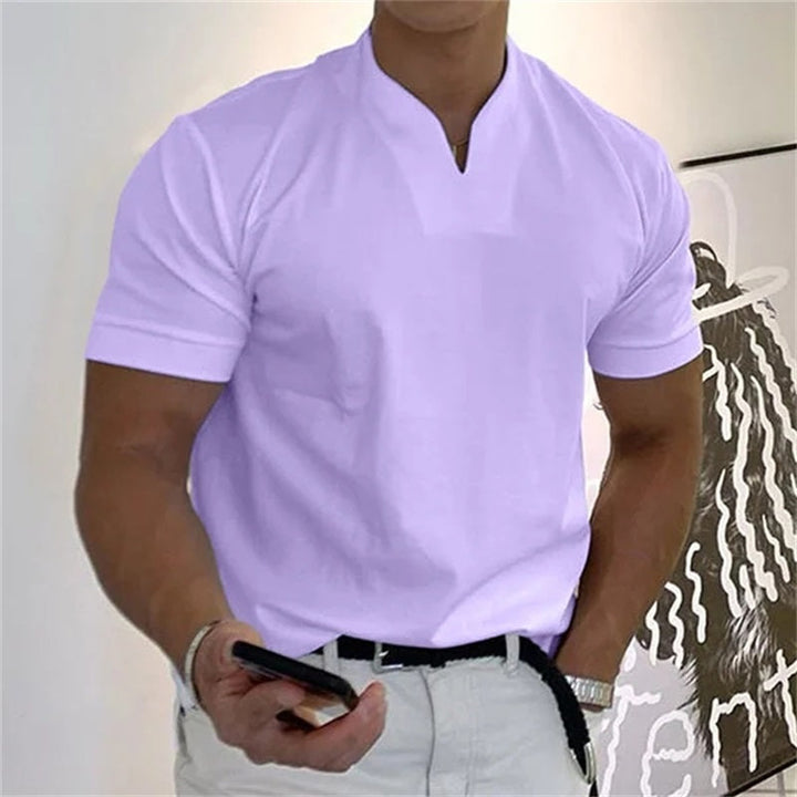 Ethan | Men's Business Fitness Shirt with Short Sleeves