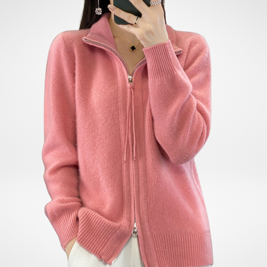 Scarlett | Cardigan with Zipper