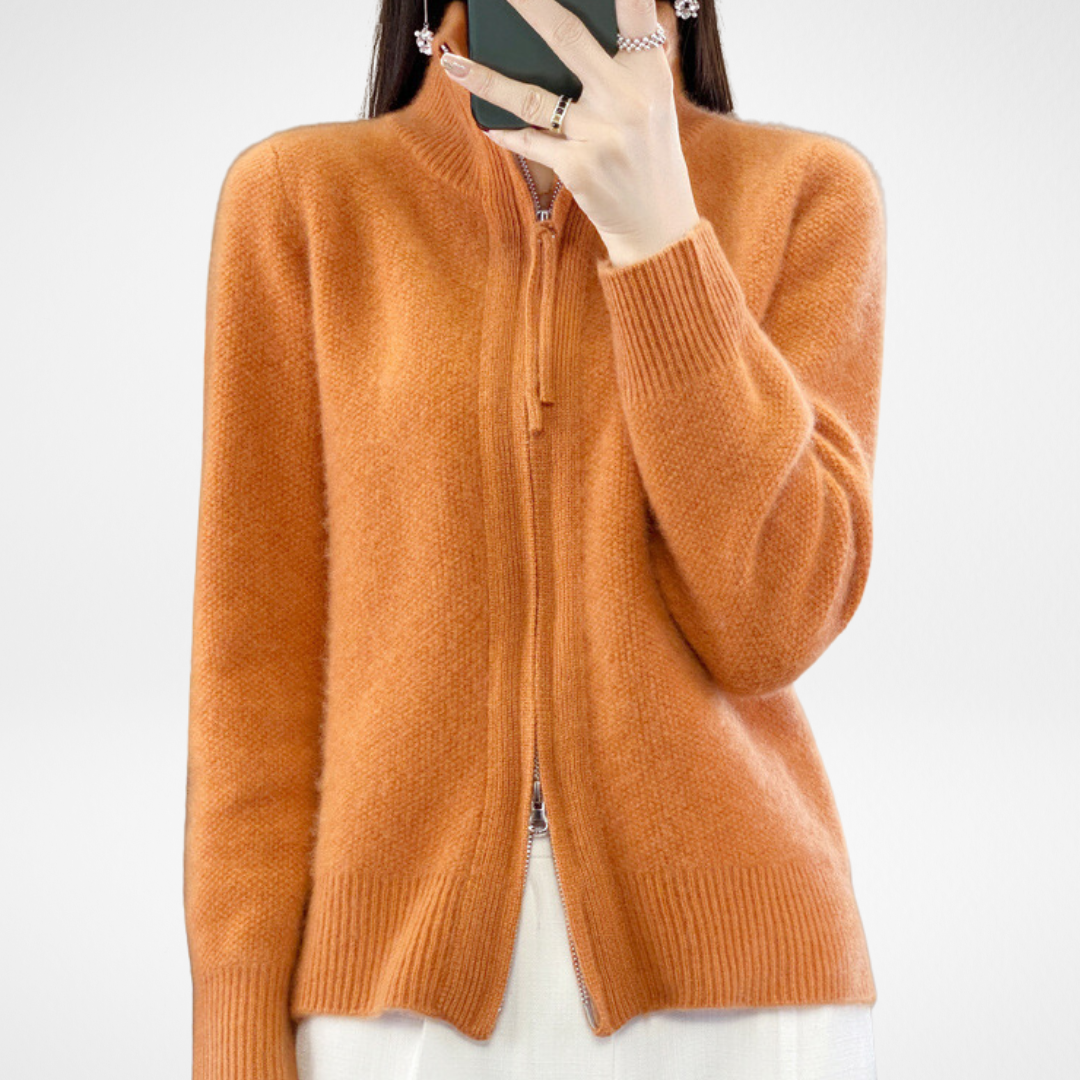 Scarlett | Cardigan with Zipper