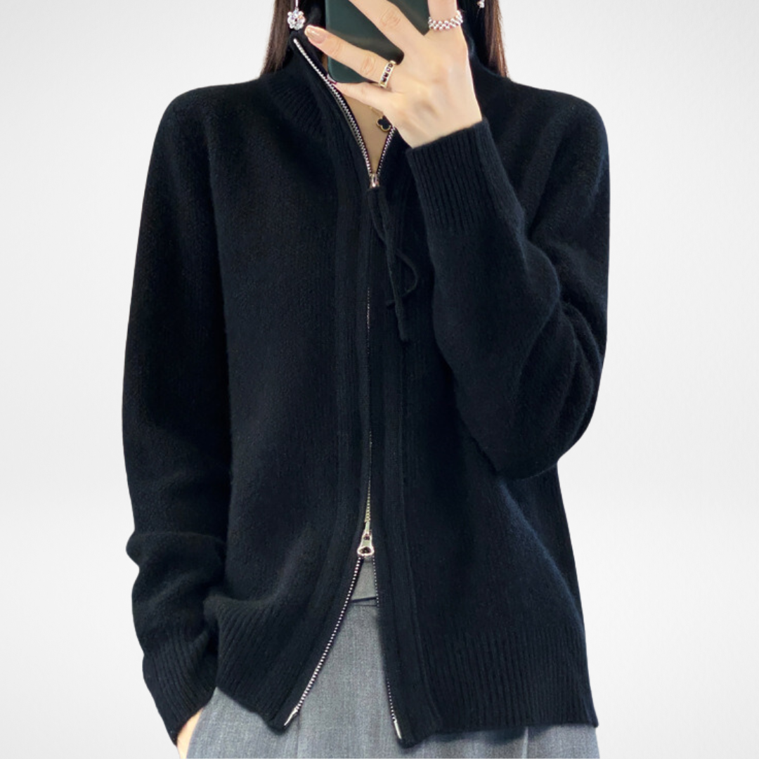 Scarlett | Cardigan with Zipper