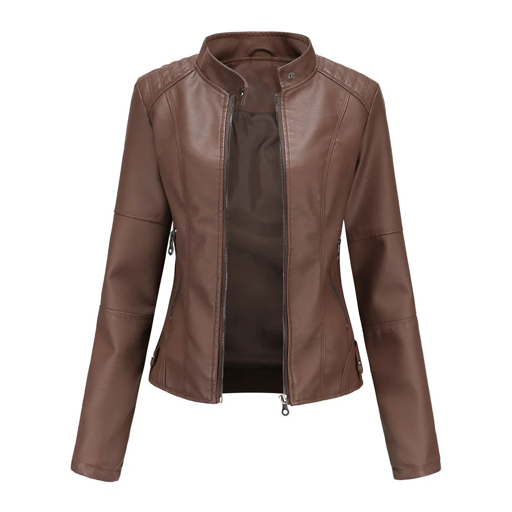 Kiana | Trendy leather jacket