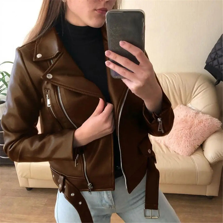 Frankie | stylish leather jacket