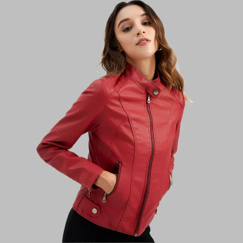 Kiana | Trendy leather jacket