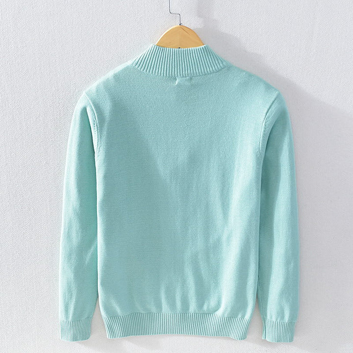 Milo | Sweater with Half-zip