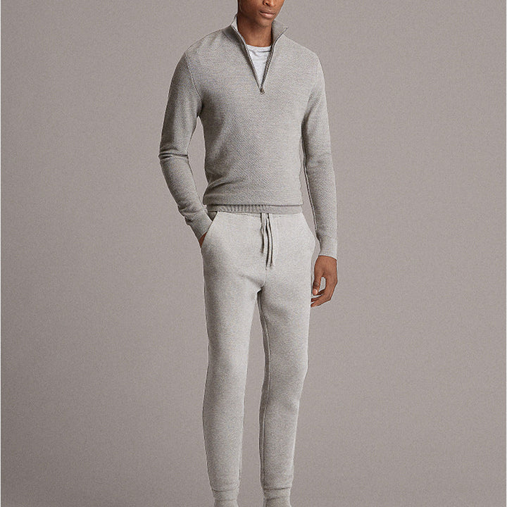 Milo | Sweater with Half-zip