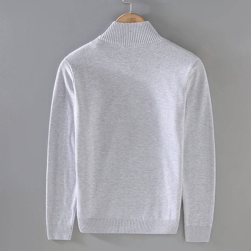 Milo | Sweater with Half-zip