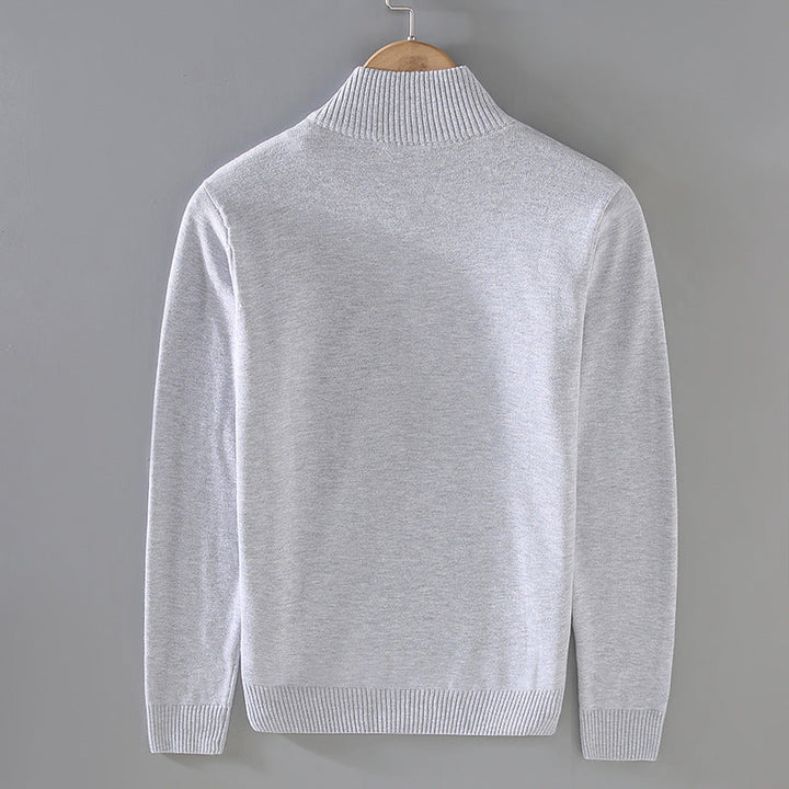 Milo | Sweater with Half-zip