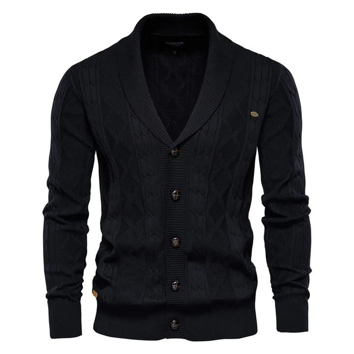 Jay | Buttoned Knit Cardigan