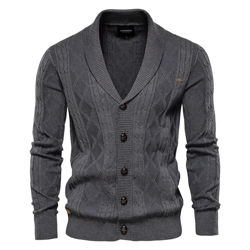 Jay | Buttoned Knit Cardigan