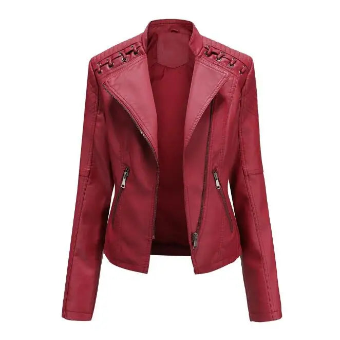 Elia | refined leather jacket