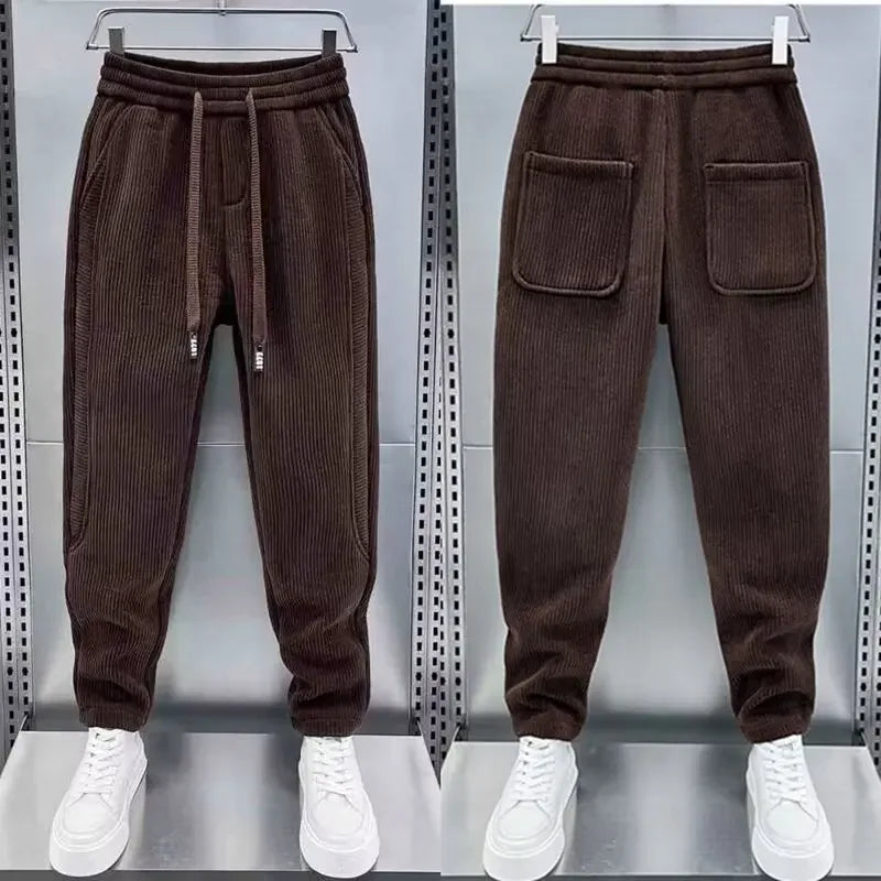 Grant | Trendy Style Ribbed Pants