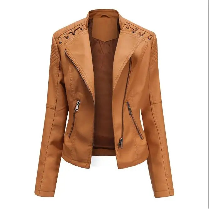 Elia | refined leather jacket