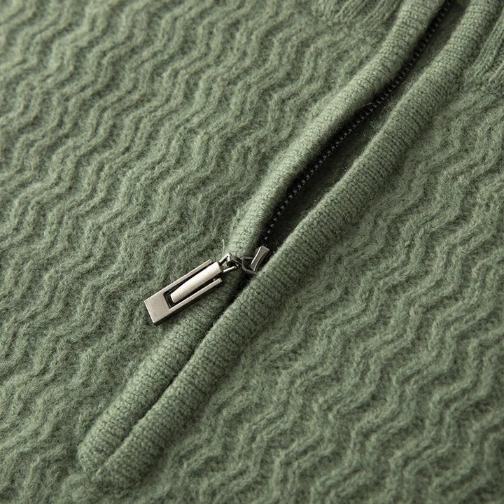 Arnie | Wool Zip Sweater