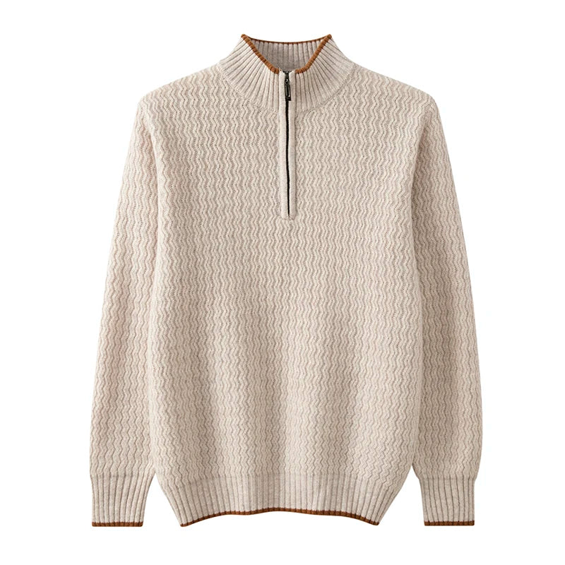 Arnie | Wool Zip Sweater