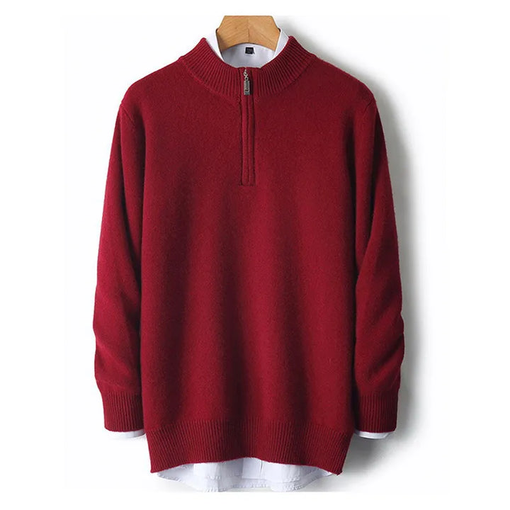 Gus | Wool Zip Sweater