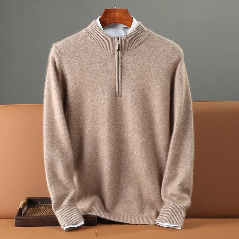 Gus | Wool Zip Sweater