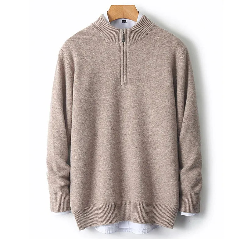 Gus | Wool Zip Sweater