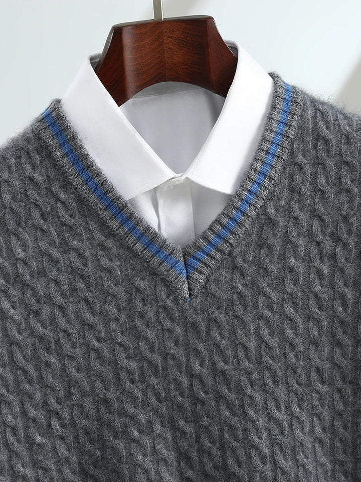 Callum | V-Neck Sweater