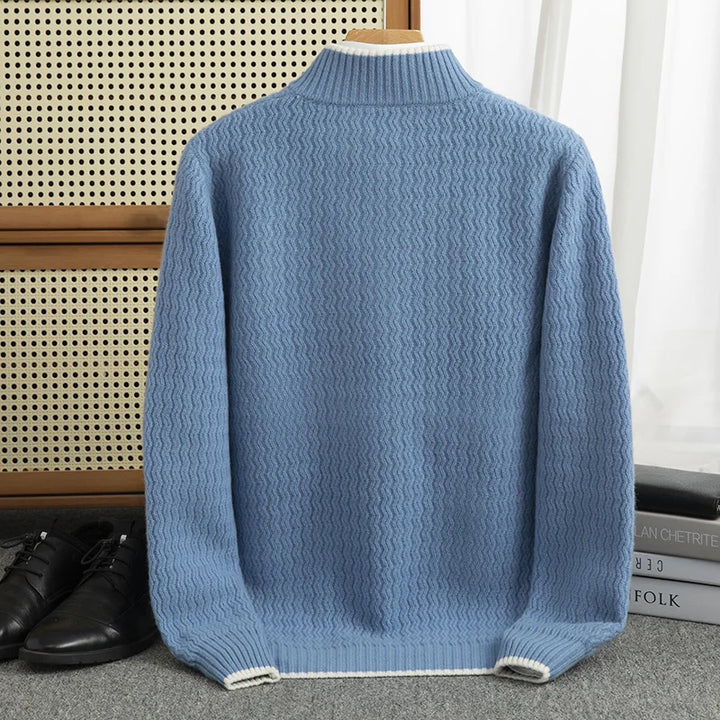 Arnie | Wool Zip Sweater