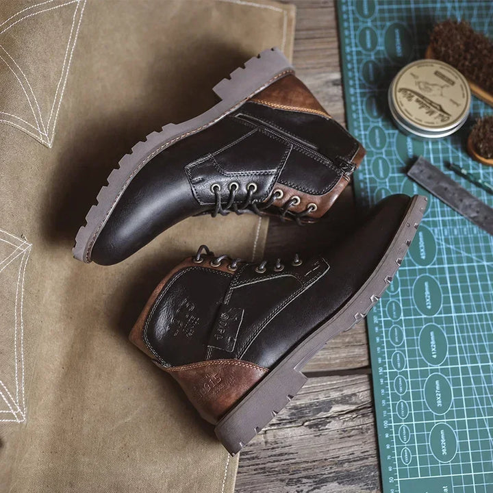 Ivan | British style leather casual boots