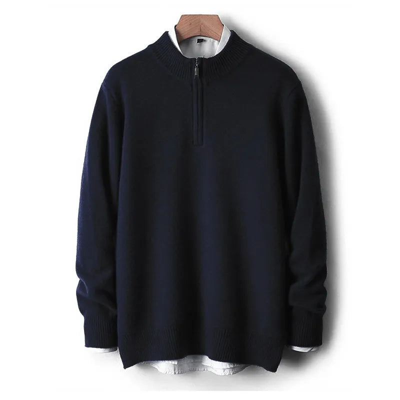 Gus | Wool Zip Sweater