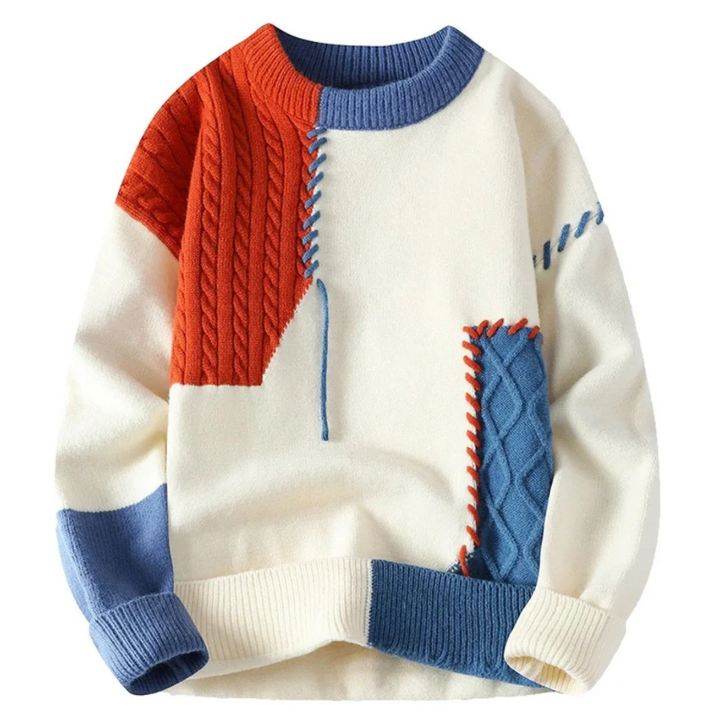 Theo | Patchwork Sweater