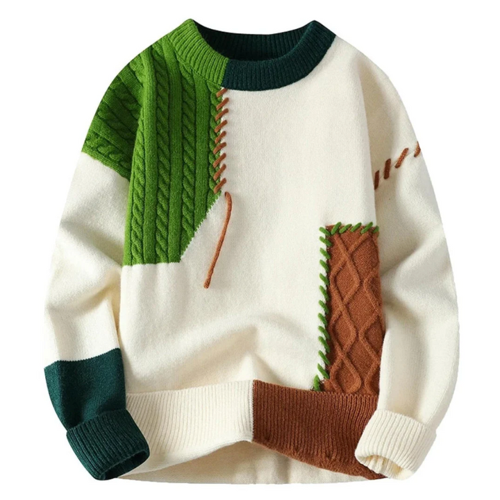 Theo | Patchwork Sweater