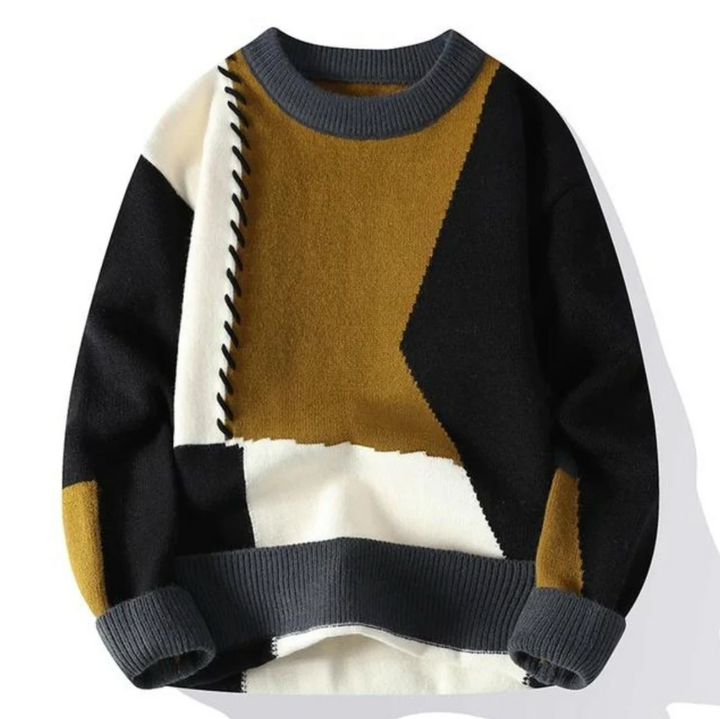 Theo | Patchwork Sweater