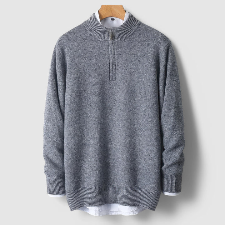 Gus | Wool Zip Sweater