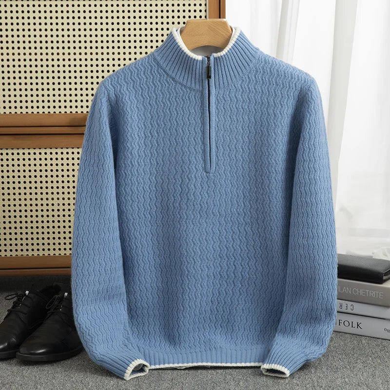 Arnie | Wool Zip Sweater