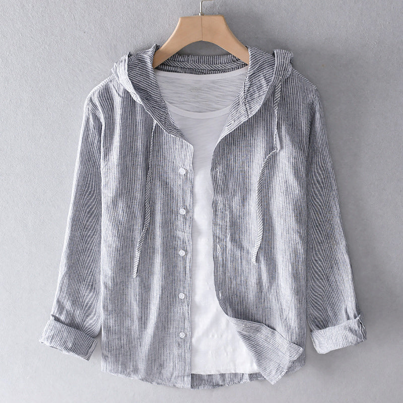 Leanne | Lightweight Hooded Blouse