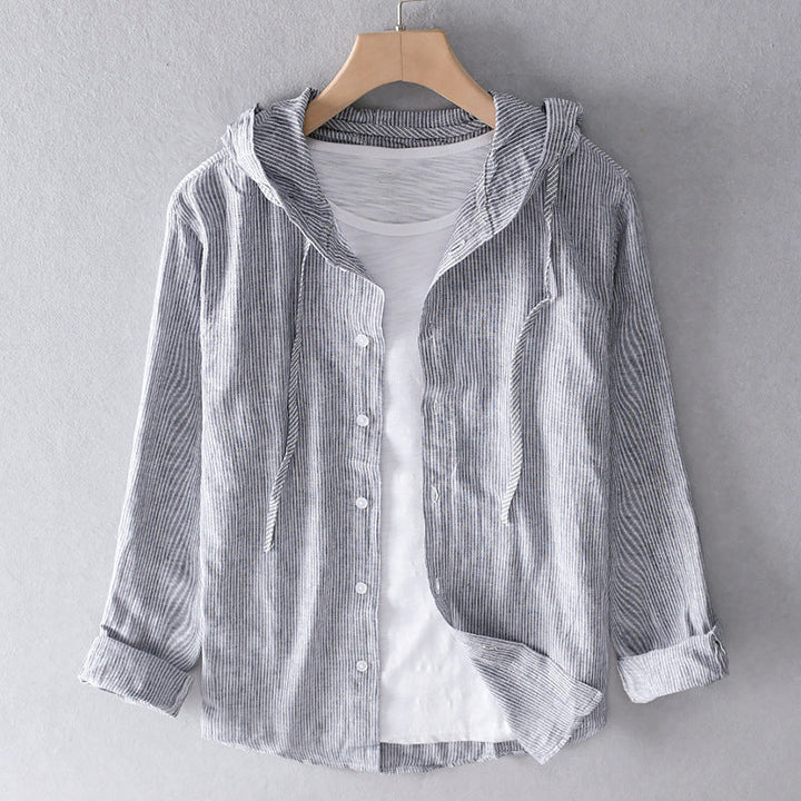Leanne | Lightweight Hooded Blouse
