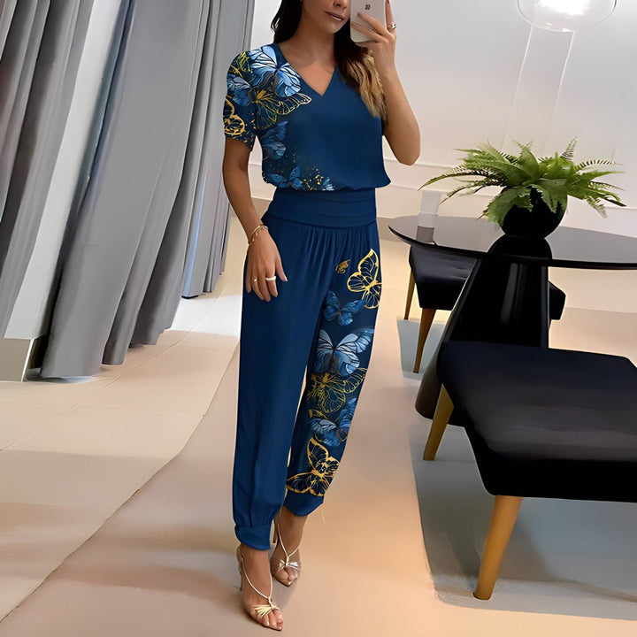 CLARA | TRENDY SET WITH BLOUSE AND TROUSERS