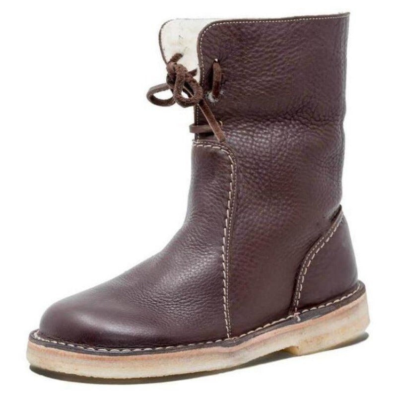 Violet | Step In Boots with Fleece Lining