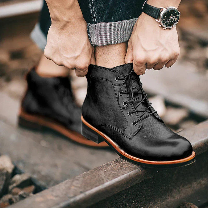 Gio | Leather Boots