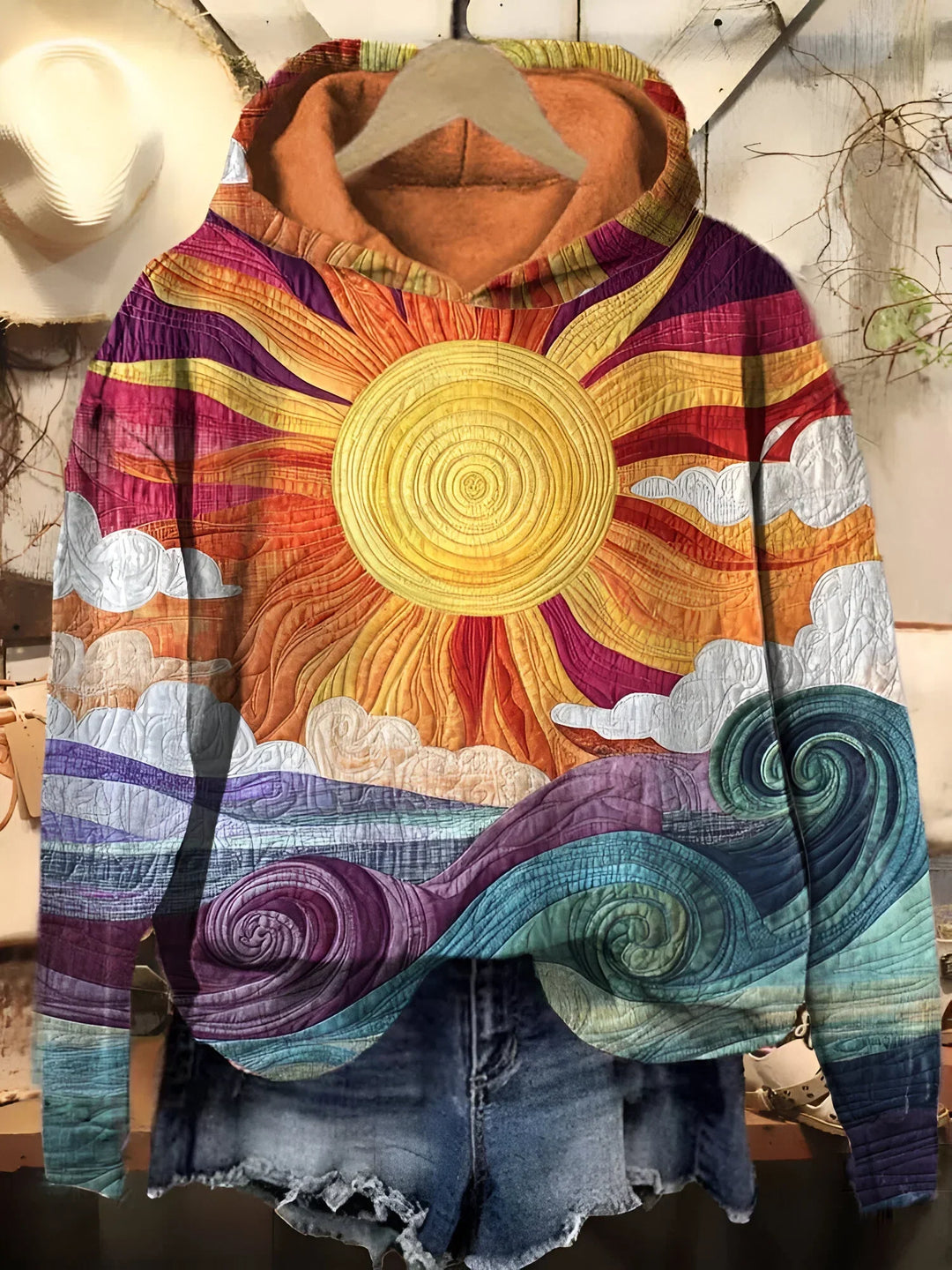 Sophia | Vintage Sunbeam Hoodie