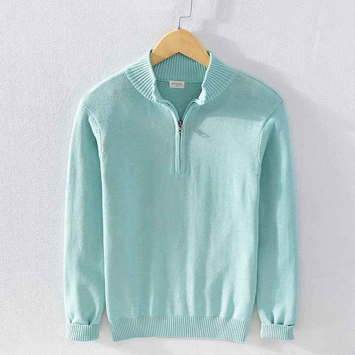 Milo | Sweater with Half-zip